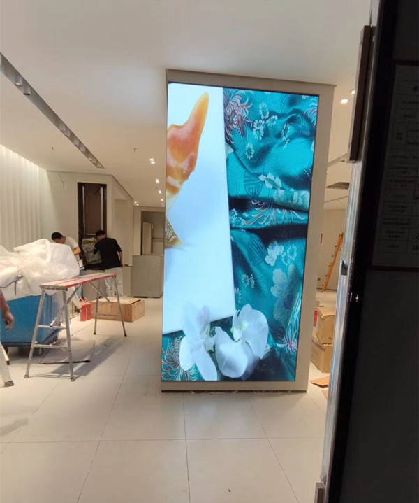 湘阴商场门店转角LED显示屏